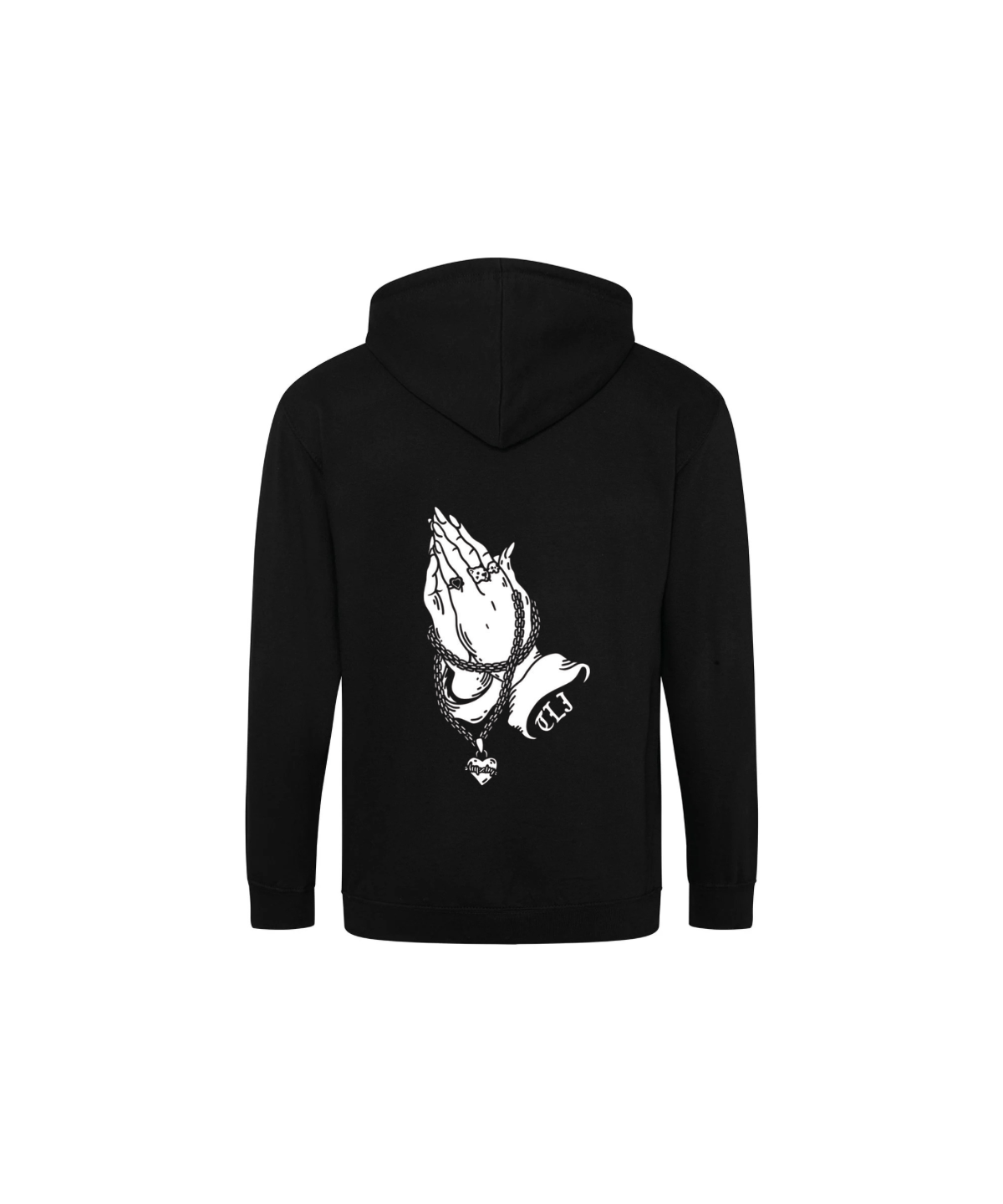 NOT DEAD YET Praying Hands Hoodie