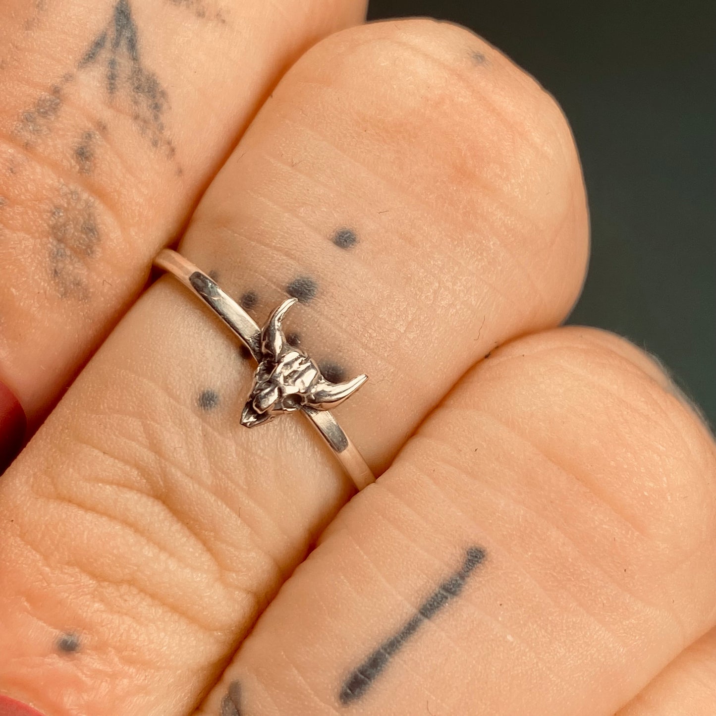 BUFFALO BILL STACKER Sterling Silver Ring