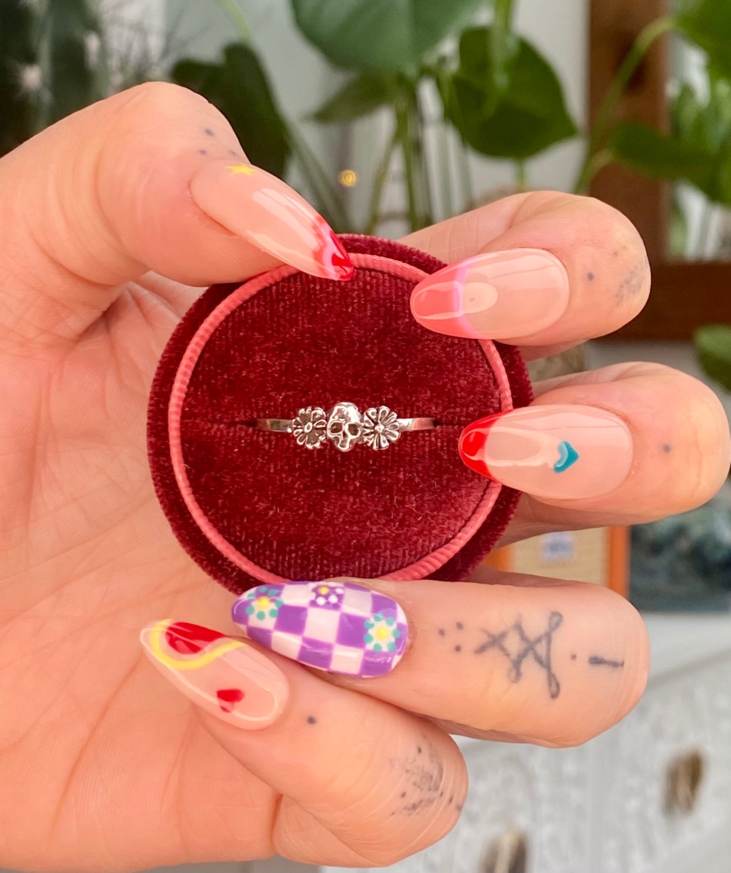 DAISY CHAIN Sterling Silver Daisy Ring