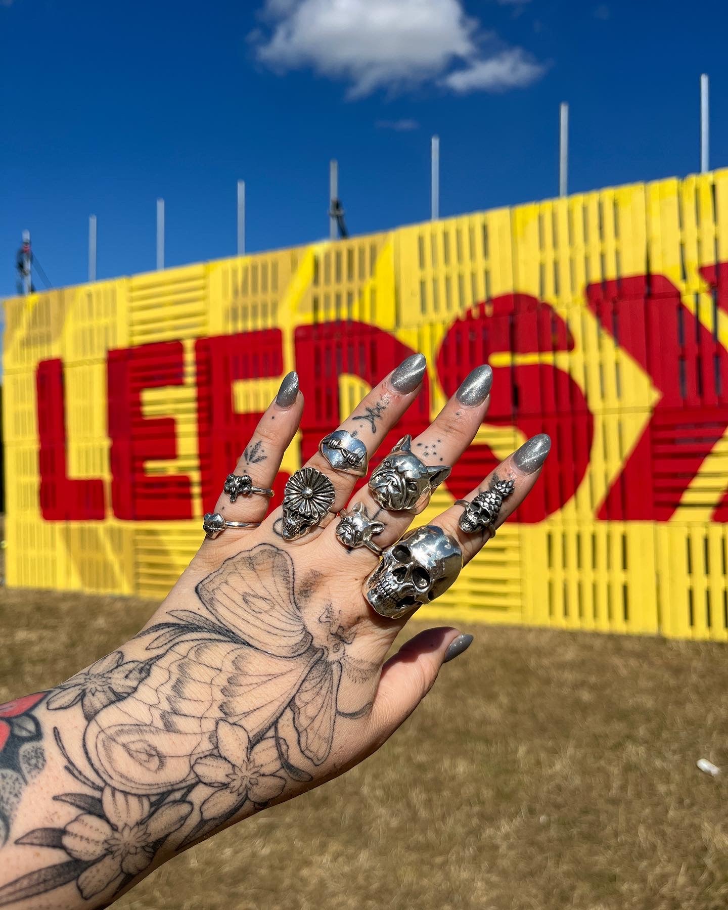 RONNIE Sterling Silver Frenchie Ring