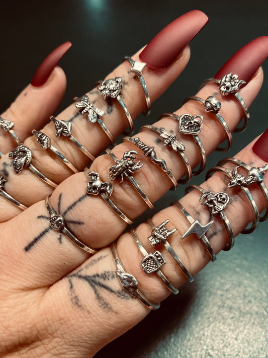 BUFFALO BILL STACKER Sterling Silver Ring