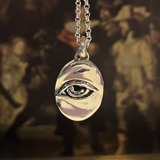 Marias Eye Sterling Silver Pendant
