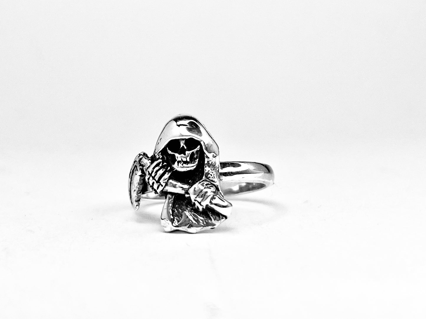 GRIMMIE Grim Reaper Sterling Silver Ring