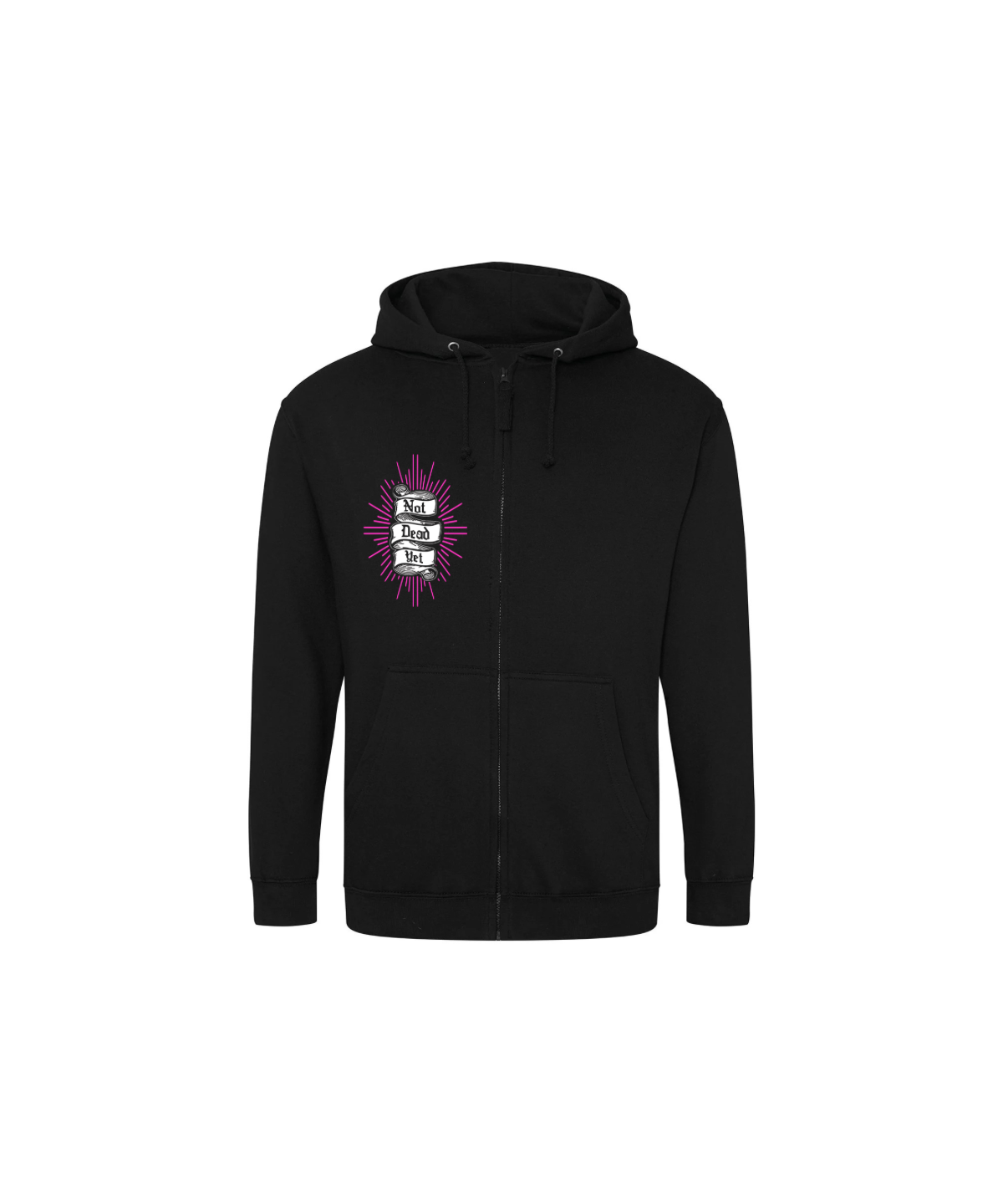NOT DEAD YET Praying Hands Hoodie