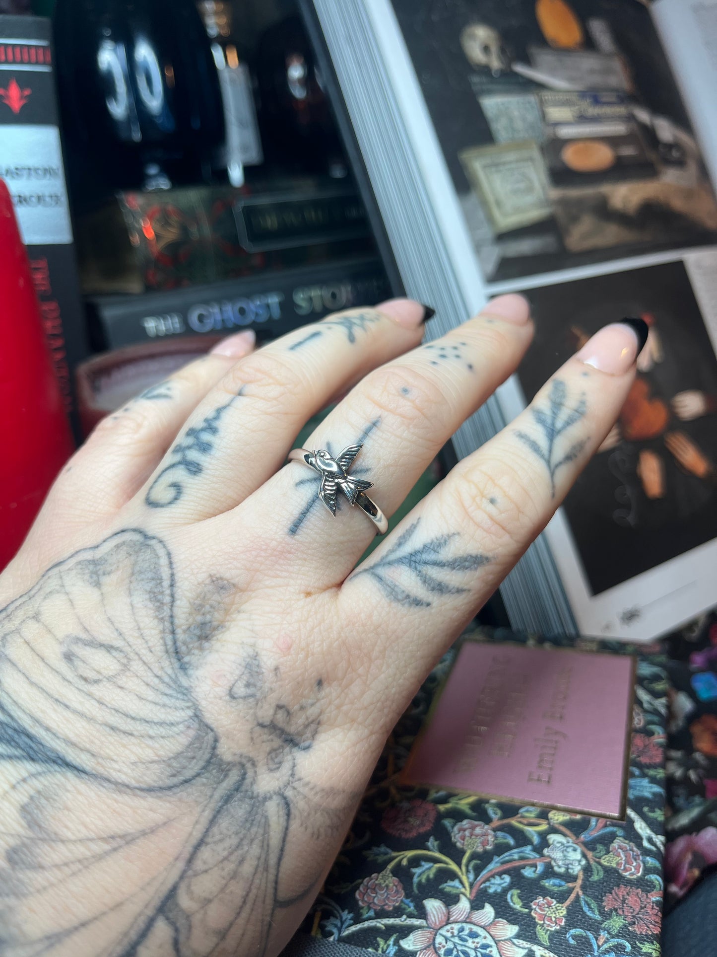 Swallow Sterling Silver Ring