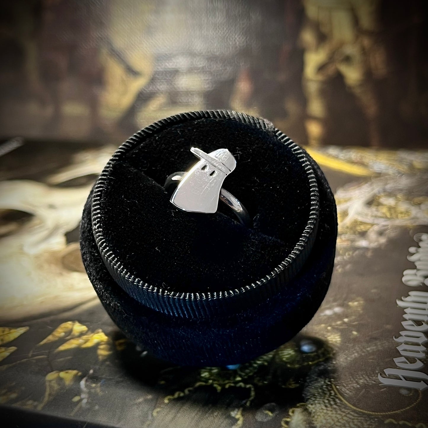 Fred Ghost Sterling Silver Ghost Ring