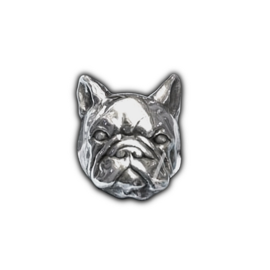 BIG RONNIE Sterling Silver Frenchie Ring