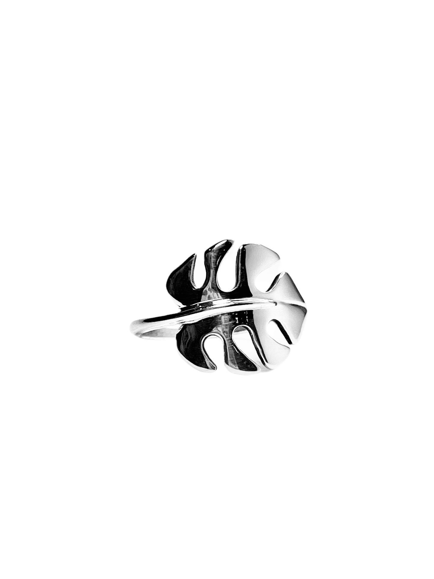 DELICIOSA Monstera Sterling Silver Ring