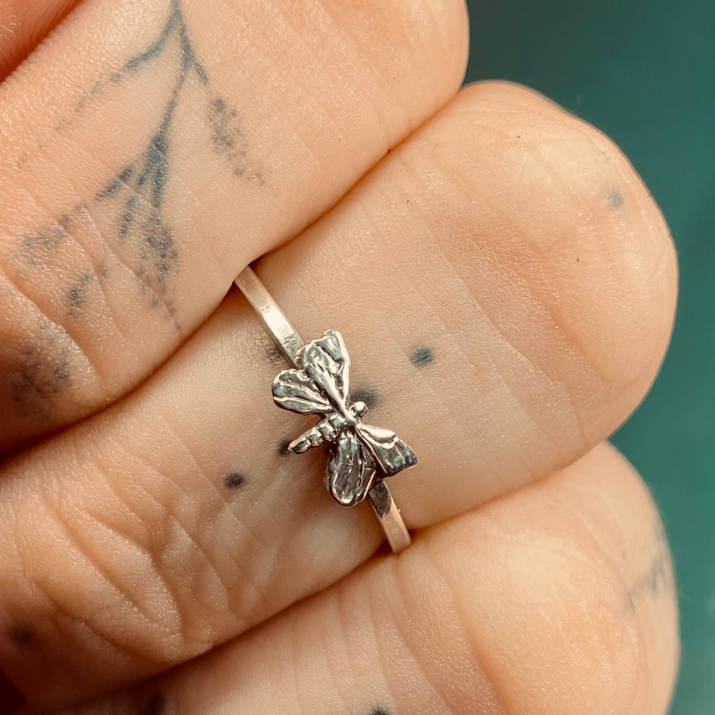 BUTTERFLY STACKER Sterling Silver Ring