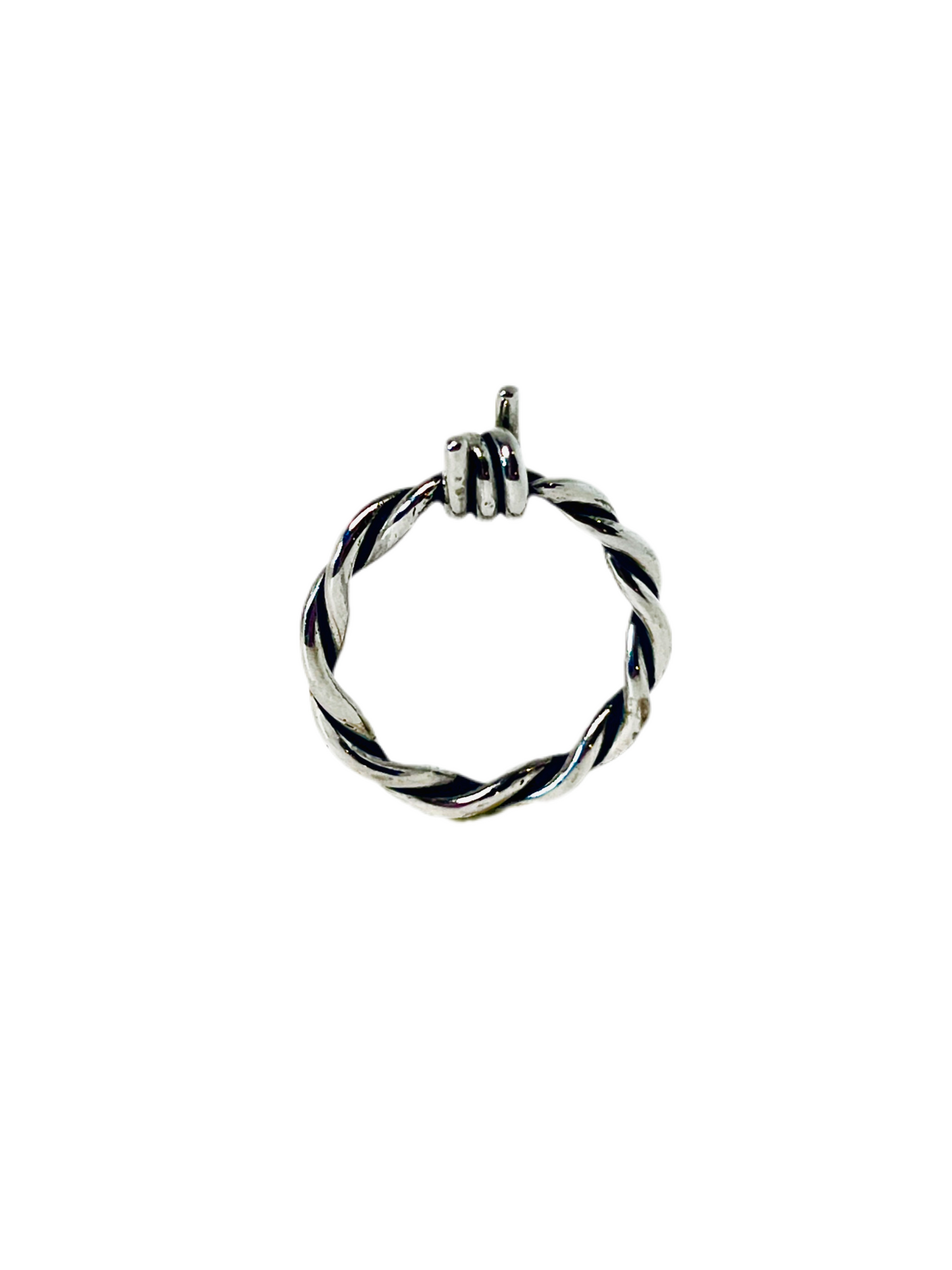 BARBED Sterling Silver Barb Wire Ring