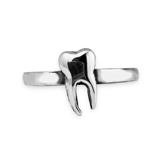TEGGIES Sterling Silver Tooth Ring