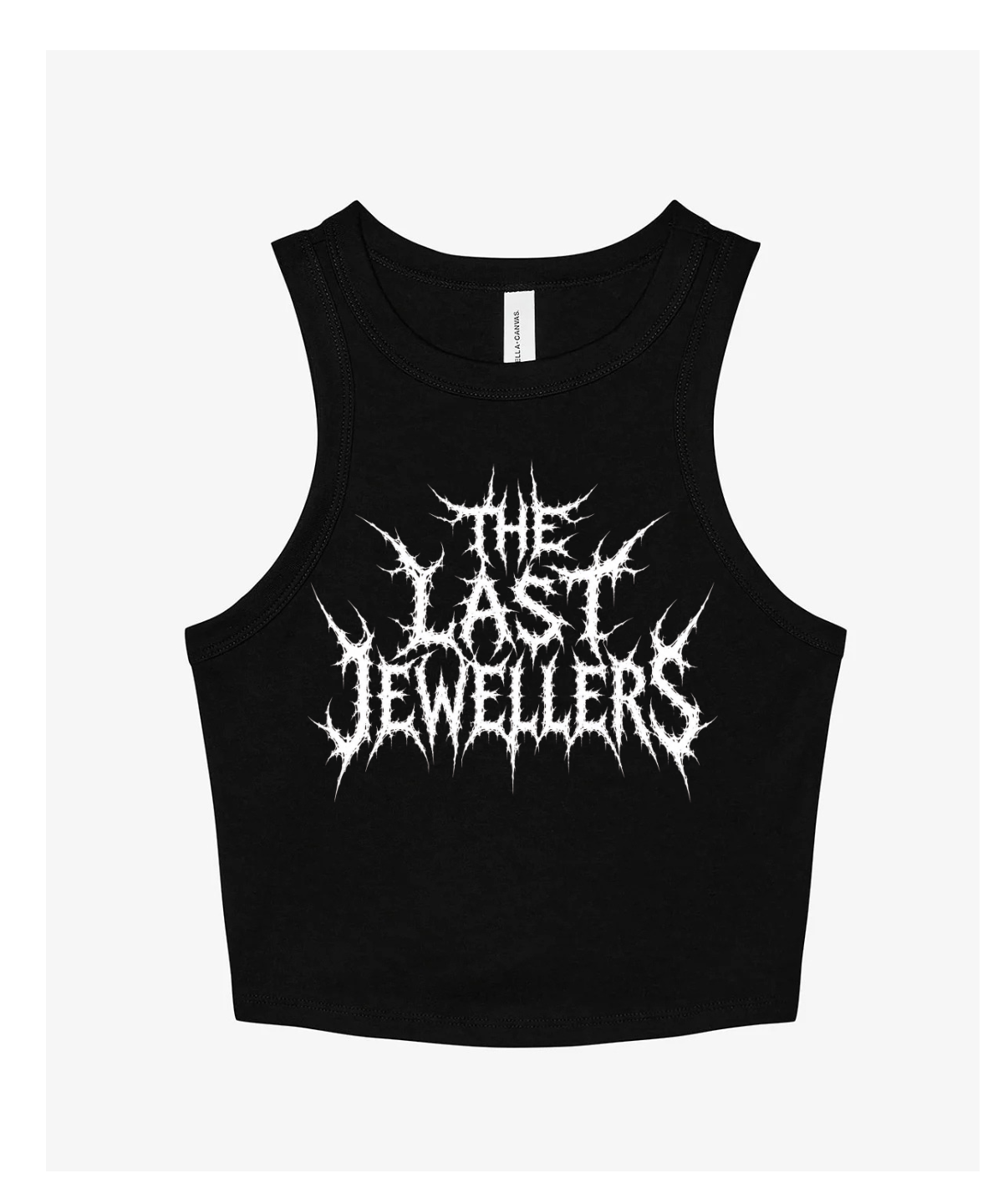 THE LAST JEWELLERS RACER MICRO RIB TANK TOP