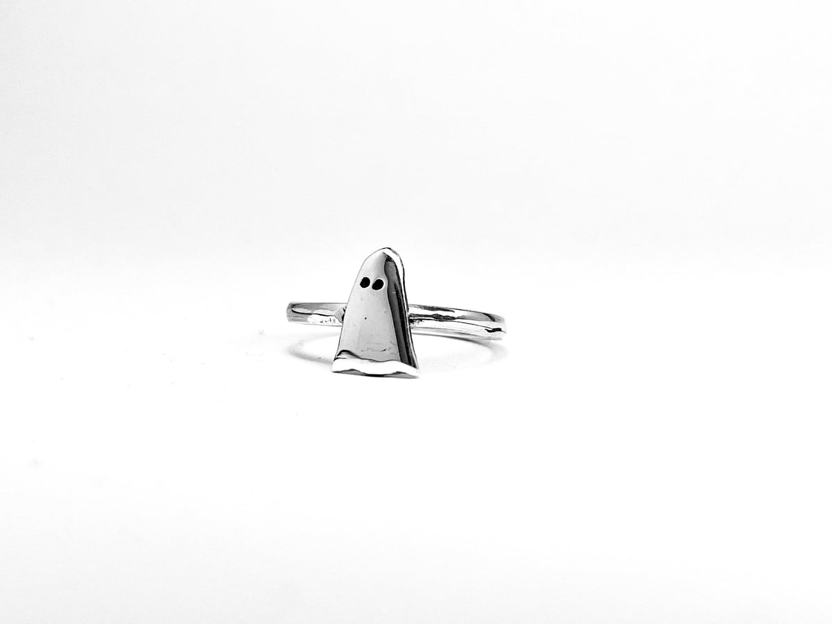 Boo Designs Rings Boo Sterling Silver Ghost Ring – THE LAST JEWELLERS.