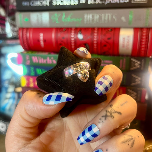 LOVE LOCK Sterling Silver Lock Ring