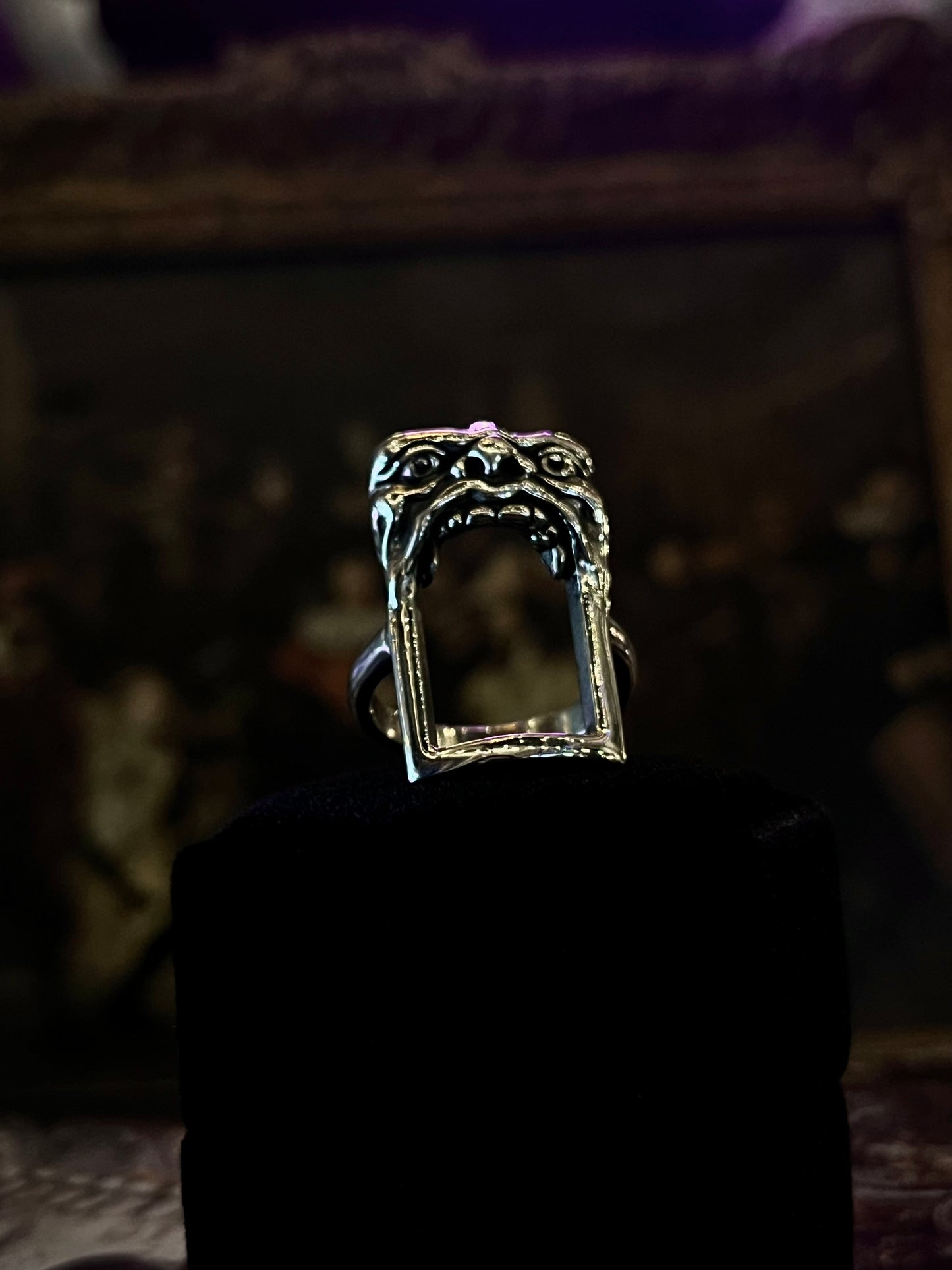 L'enfer Frame Sterling Silver Ring