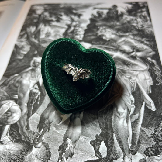 The Chiroptera Bat Sterling Silver Ring