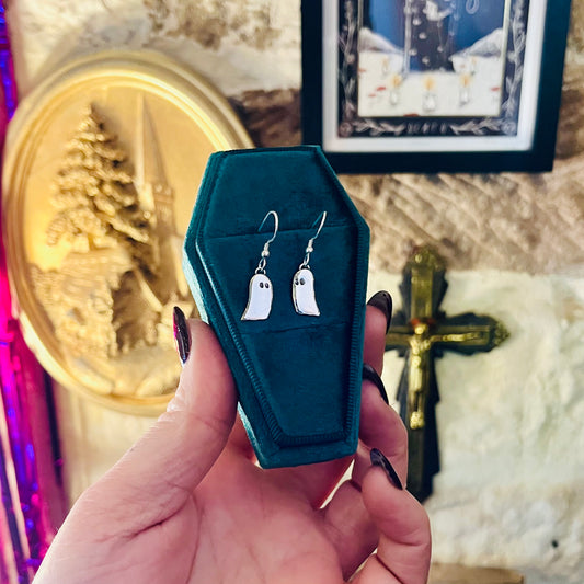 Ghost Get What You Get Sterling Silver Drop Earrings